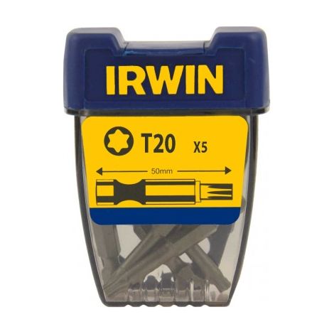 PUNTA TORX DE 1/4" DE LARGO, 50 MM, 5 PIEZAS T20 - I-10504373 (1/2)