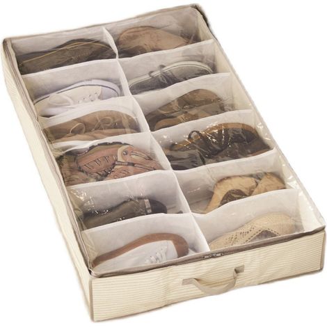 Sac de rangement transparent anti-poussière pour tiroir domestique (1/5)