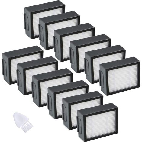 [JAMAIS UTILISÉ]12pcs Filtres HEPA Aspirateur Compatible pour Robot Roomba série i & e i3 i4 i6 i7 i8 e5 e6 (1/4)