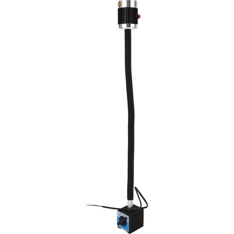 LED-Werkzeugmaschinenleuchte mit flexiblem Schwanenhals und Magnetfuß, helles, warmweißes Licht, geeignet für CNC-Drehmaschinen, 220 V AC, 3 W (1/5)