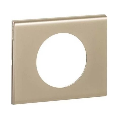 Legrand 069111 Plaque métallique Céliane - Nickel velours - Unique