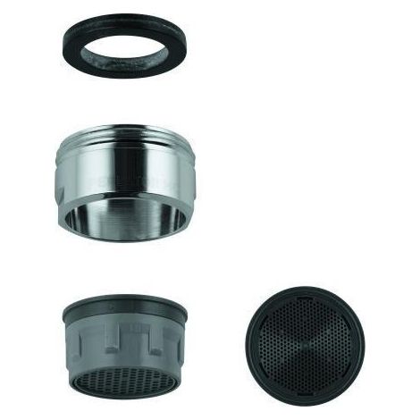 Filetto esterno aeratore laminare GROHE 49015. M 24 x 1 cromato (1/3)