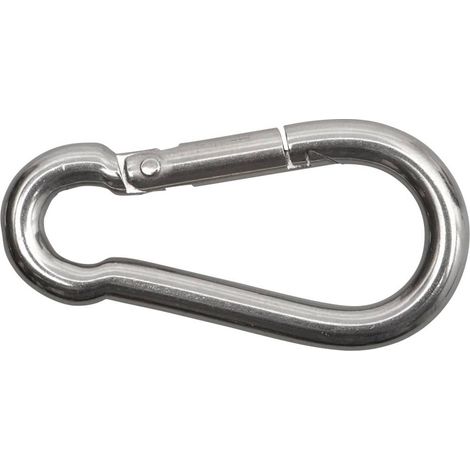 SWG 680 304 005 80 Mousqueton de pompier Acier inox A2 (L x l) 50 mm x 5 mm X780291 (1/2)