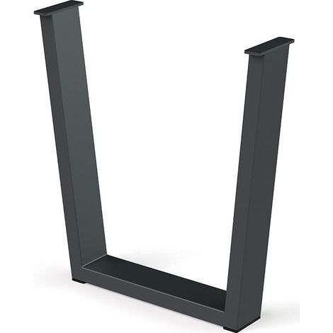 PATA METÁLICA VEKA H710 100x40 ACABADO NEGRO / BLANCO (1/2)