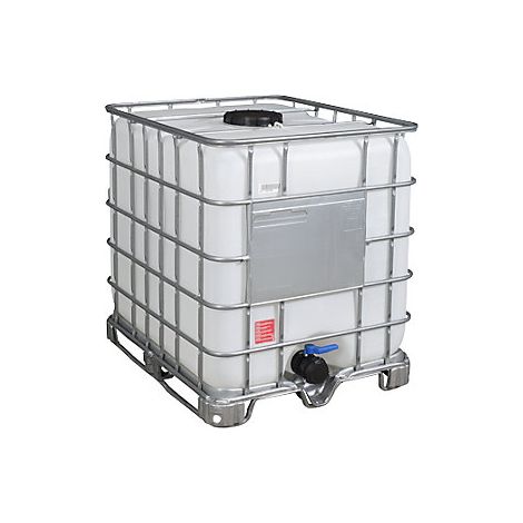 Contenedor IBC RECOBULK  capacidad 1000 l  sobre palet con