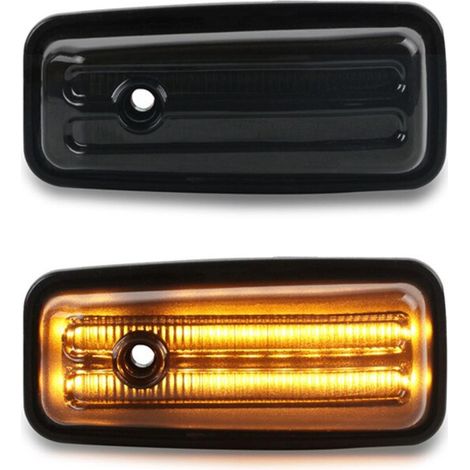 Kit Freccia Laterale a Led Side Marker Dinamica Lente Fume Mercedes Benz W463 G-CLASS 1986-2002 (1/3)