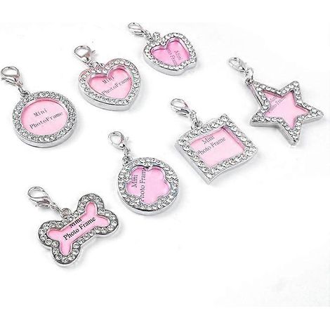 médaille d'identification pour chien et chat, accessoire pour collier, médaille personnalisée pour animal de compagnie (1/4)