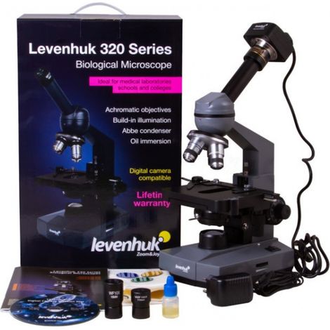 Microscope monoculaire numérique Levenhuk D320L PLUS 3.1M (1/5)
