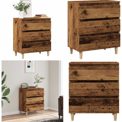 vidaXL Sideboard Altholz-Optik 60x35x70 cm Holzwerkstoff (1/5)