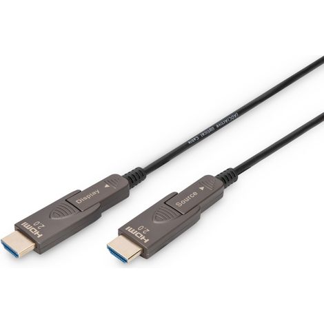 digitus AK 330127 300 S aktives optisches HDMI-Kabel schwarz 30 m