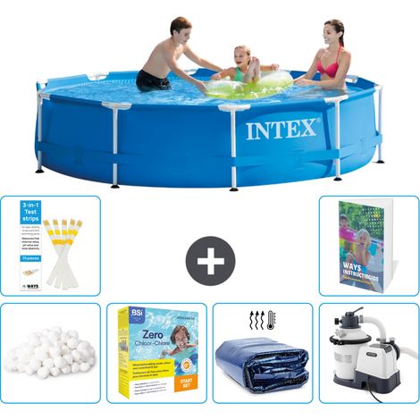 Frame Pool Rund - 305x76 cm - 7-teilig S75