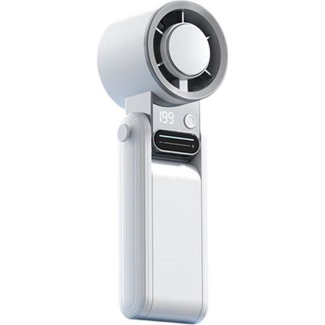 Ventilateur - Rechargeable - Batterie 3600 mAh - Orientation 360 Degres - Usage Interieur Et Extérieur - 1 Unite (1/4)