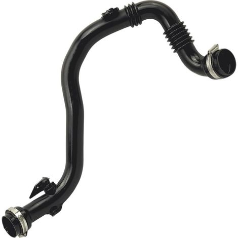 Durite de Turbo - 1 Pièce - Caoutchouc Renforcé - Liaison Intercooler Collecteur - Clio III Modus 1.5 dCi - Réf 8200468372