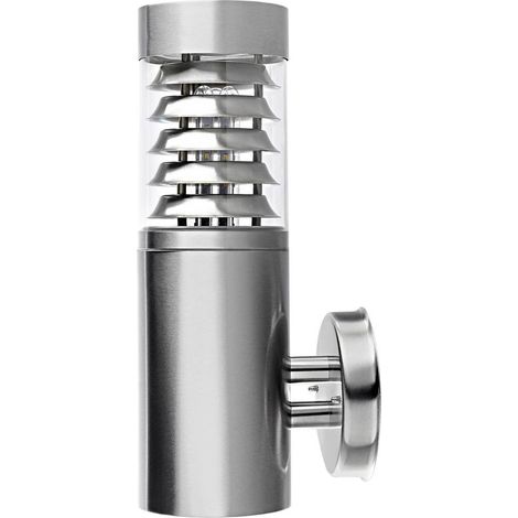 Heitronic SATURN 36886 Lampada da parete E27 acciaio inox (1/4)