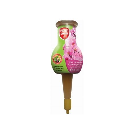 PROTECT GARDEN Abono líquido Top Gotero para Orquídeas, 40 ml