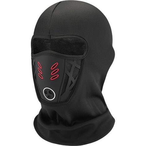 Cubierta facial transpirable: masque d'hiver avec design (1/5)