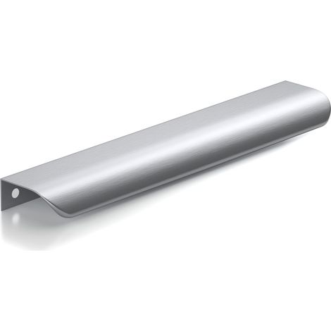 5 Stück Versteckter Schrankgriff Möbelgriff Silber Türgriff Innentüren 160mm Küchengriffe Schrankgriffe Möbelgriffe für Küchenschränke Aluminium (1/5)