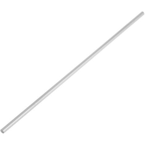 Guide d'arbre de tige de mouvement linéaire, cylindre rond en acier, diamètre de tige de 6 mm (300 mm) (1/4)