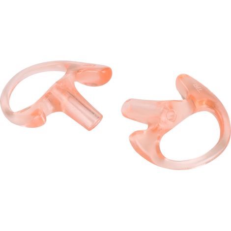 Embout auriculaire de rechange en silicone rose pour radio bidirectionnelle, compatible avec la plupart des kits audio à tube à bobine (S) (1/5)