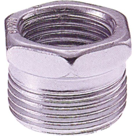 10PZ RIDUZIONE M/F IN ACCIAIO ZINCATO Figura 241 mis.  1/2x3/8