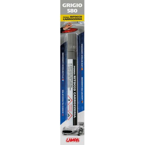 Penna ritocco carrozzeria - Grigio - 580