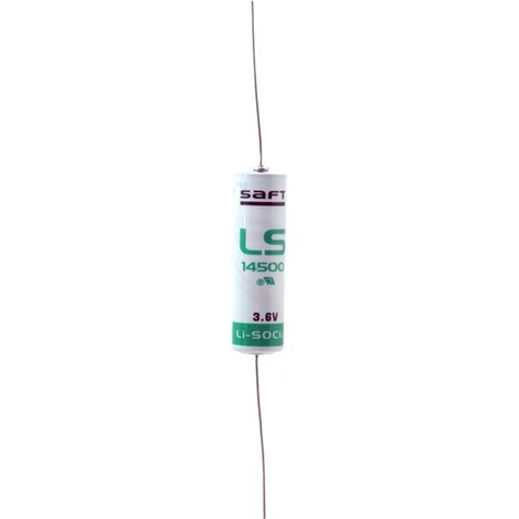 Saft - Pile lithium LS14500-CNA AA 3.6V 2.6Ah