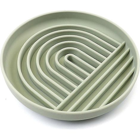 Gamelle à lécher verte pour chien et chat - Gamelle anti-glouton (1/5)
