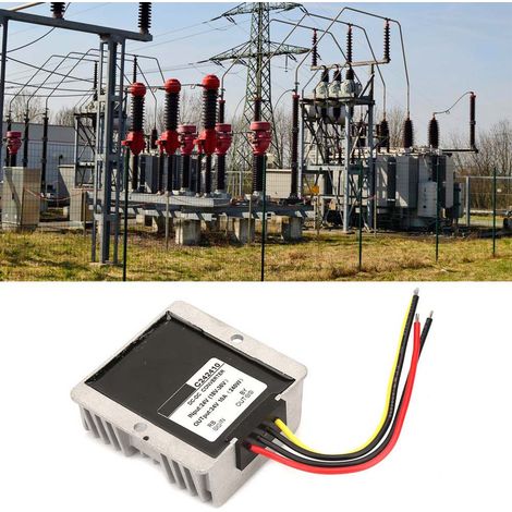 Convertisseur DC 18-36V vers 24V 10A, Module Régulateur Boost/Buck Automatique