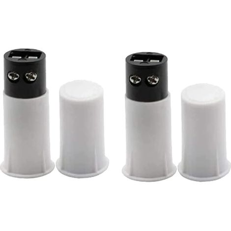 MC-33C Lot de 2 détecteurs de contact magnétiques pour porte et fenêtre normalement fermées