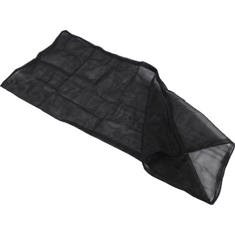 Sac pour broyeur à bois déchiqueteuse feuilles 24x48 pouces sac collecte copeaux filet rechange nylon noir 1 pièce (1/5)