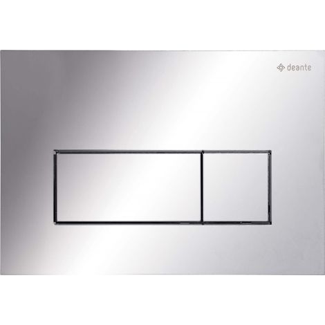 Deante CST 051P WC-Betätigungsplatte Chrom Design ultraflach (1/5)