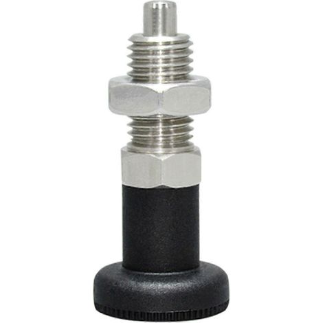 Goupille d'indexage à verrouillage ego, bouton en acier inoxydable, commande par piston, expansion et contraction faciles, durable M8 (1/5)