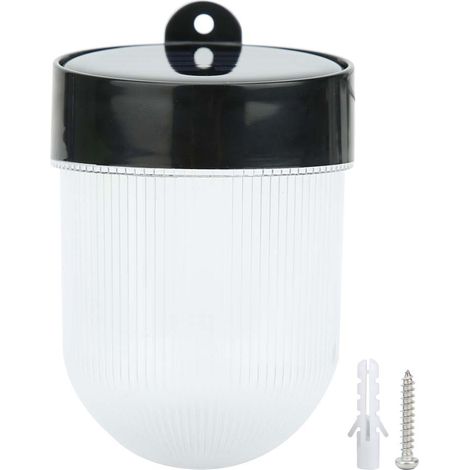 Lampe murale solaire LED étanche pour clôture, jardin, terrasse ou allée extérieure (1/5)