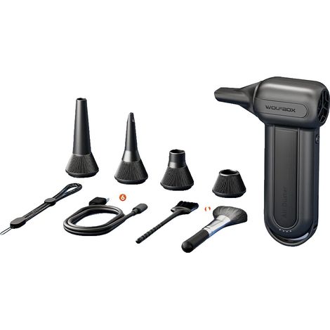 Aspiradora eléctrica de aire, hasta 150.000 RPM, batería recargable, DF100 (1/2)
