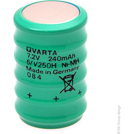 Varta - Accus NiMH ls 6/V250H SK S 7.2V 250mAh (1/3)