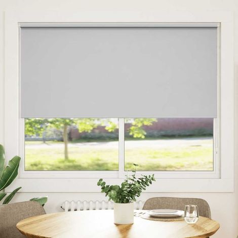 Store occultant à enrouleur 144,4 x 175 cm, largeur du tissu 140 cm, gris (1/5)