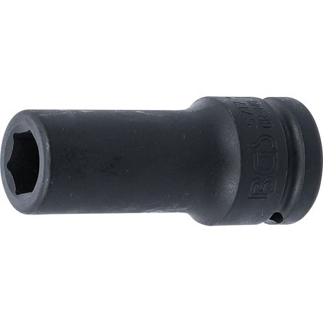 Kraft-Steckschlüssel-Einsatz Sechskant, tief Antrieb Innenvierkant 20 mm (3/4") SW 17 mm (1/4)