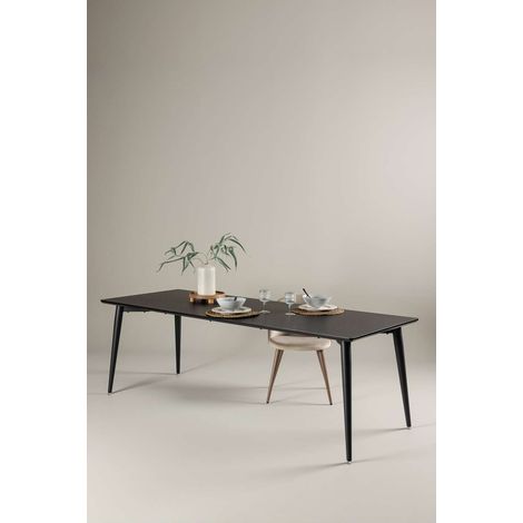 Ellis table de salle à manger 85x230 cm noir. (1/5)