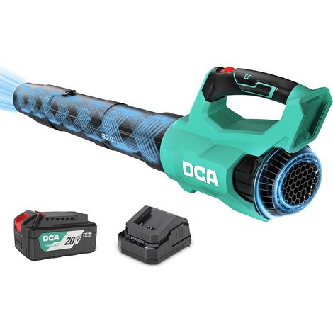 Souffleur de Feuilles sans Fil 20V avec Moteur Brushless, Débit d'air 820 m³/h (1/5)