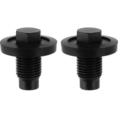 Lot de 2 bouchons de vidange d'huile avec joint M14 x 1,5 compatibles avec 1500 2004-2021 Compatible avec 2005-2021 Vis de bouchon de vidange d'huile (1/5)