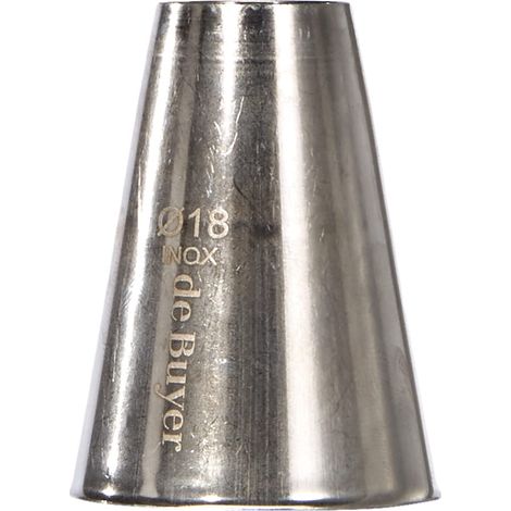 De Buyer Acciaio Beccuccio a Foro Tondo Inossidabile, 2111.18N, 3.6 cm (1/3)