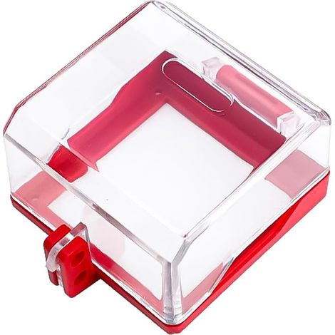 Emergency Stop Button Cover, Locking Box Type, Transparent Push Button Switch Cover, PC Switch Protective Cover, Locking Cover (1/5)