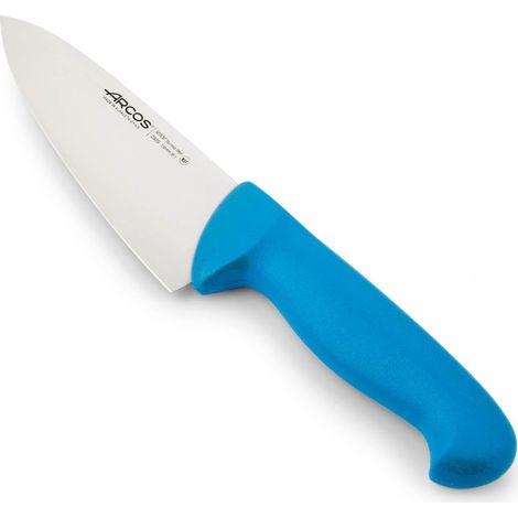 Kochmesser Arcos Farbe - Prof  292023 Edelstahl Nitrum und mango ergonomische blaue Polypropylenklinge und 15 cm Klinge, Vitrine (1/5)