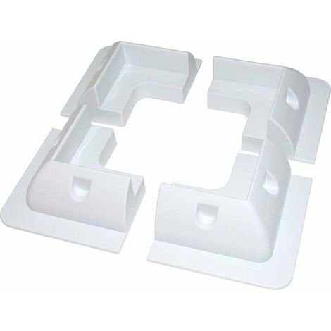 Support Panneau Solaire Universel Sans Perçage En Abs Résistant Aux Uv Pour Toits Plats Lot De 1 (1/4)