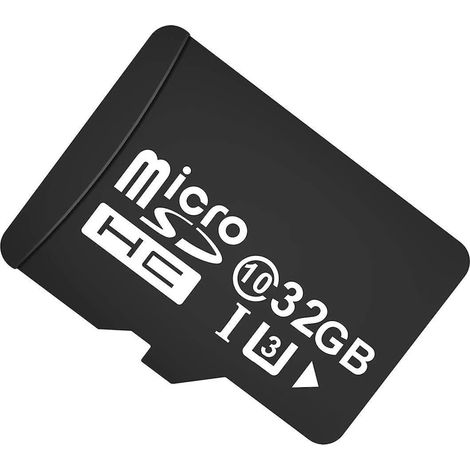 32-GB-SD-Karte, Micro-SDHC-Karte 32-GB-Micro-SD-SDHC-Karte Hochgeschwindigkeitsklasse 10 Uhs-i-kompatible Micro-SD-Flash-Speicherkarte (1/2)