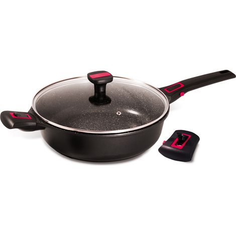 BAUMALU - GRANIT PRO CERAMIQUE SAUTEUSE 24 CM + CV