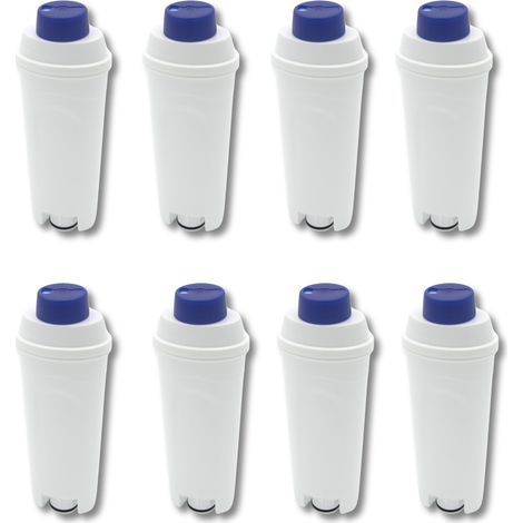 Ersatzteil - SOS Accessoire Lot de 8 Filtre à eau pour machines à café automatique DeLonghi DLSC002 SER3017 5513292811 ECAM Eletta Dinamica Magnifica ETAM Autentica Esam - - DELONGHI, BEKO