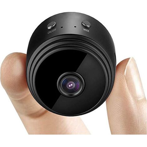 Mini caméra espion sans fil Full HD 1080P, vision nocturne, détection mouvement, avec carte – DELKEVIC