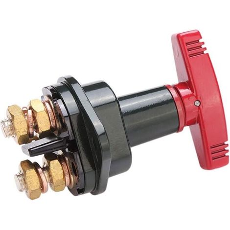 Interruttore automatico per batteria da 12V-24V, interruttori di isolamento batteria da 750A, interruttore di isolamento batteria, interruttore di disconnessione per motociclette, camion, auto, barche (1/4)