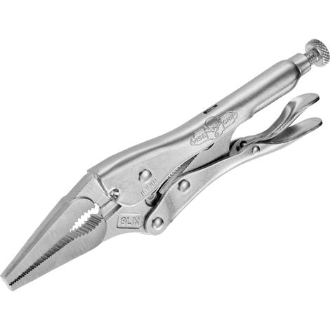 Original Langbeck Grip Locking Pliers, 225mm Length, Max Jaw Opening 70mm, VISE-GRIP Brand